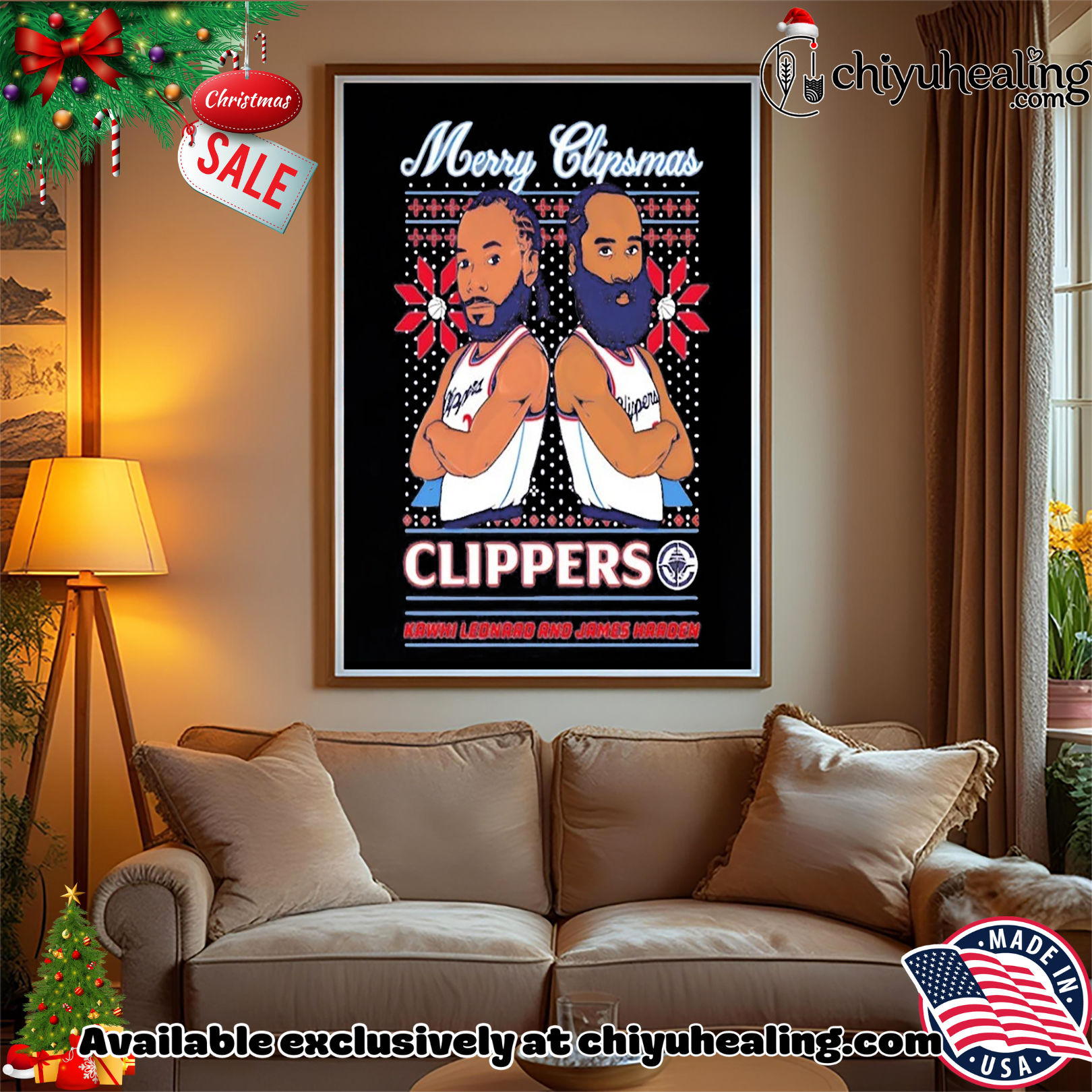 Merry Clipmas Kawhi and Harden Los Angeles Clippers Merry Christmas ugly shirt, Hoodie, Sweatshirt, Poster Canvas, Mug, Ornaments Merry Clipmas Kawhi and Harden Los Angeles Clippers Merry Christmas ugly shirt, Hoodie, Sweatshirt, Poster Canvas, Mug, Ornaments