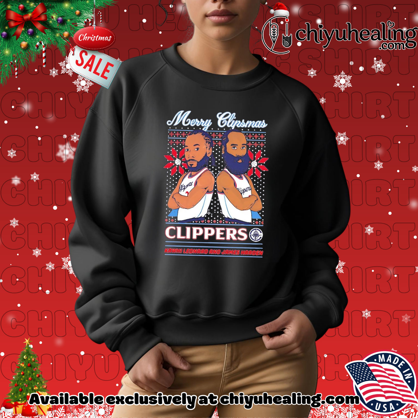Merry Clipmas Kawhi and Harden Los Angeles Clippers Merry Christmas ugly shirt, Hoodie, Sweatshirt, Poster Canvas, Mug, Ornaments 2 Merry Clipmas Kawhi and Harden Los Angeles Clippers Merry Christmas ugly shirt, Hoodie, Sweatshirt, Poster Canvas, Mug, Ornaments