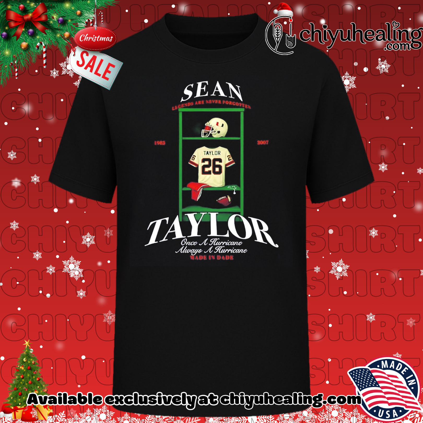 Miami Hurricanes ST26 Locker Sean Taylor one a Hurricanes always a Hurricanes shirt, Hoodie, Sweatshirt, Poster Canvas, Mug, Ornaments 6 Miami Hurricanes ST26 Locker Sean Taylor one a Hurricanes always a Hurricanes shirt, Hoodie, Sweatshirt, Poster Canvas, Mug, Ornaments
