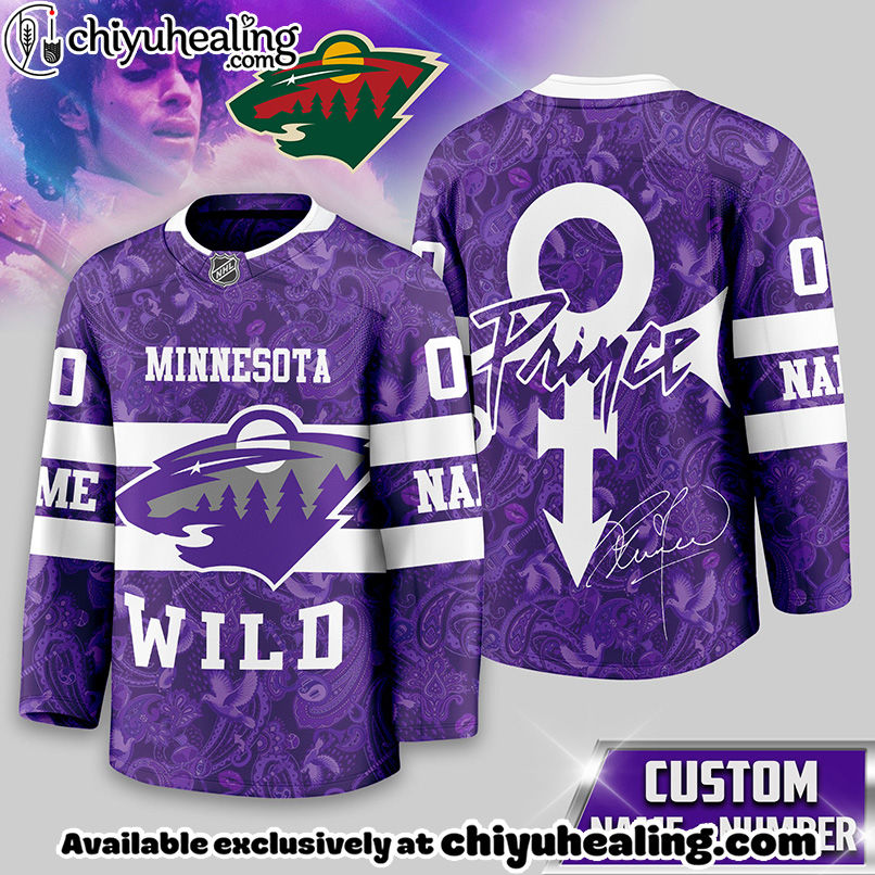 Minnesota Wild - Premium NHL Prince Hockey Jersey