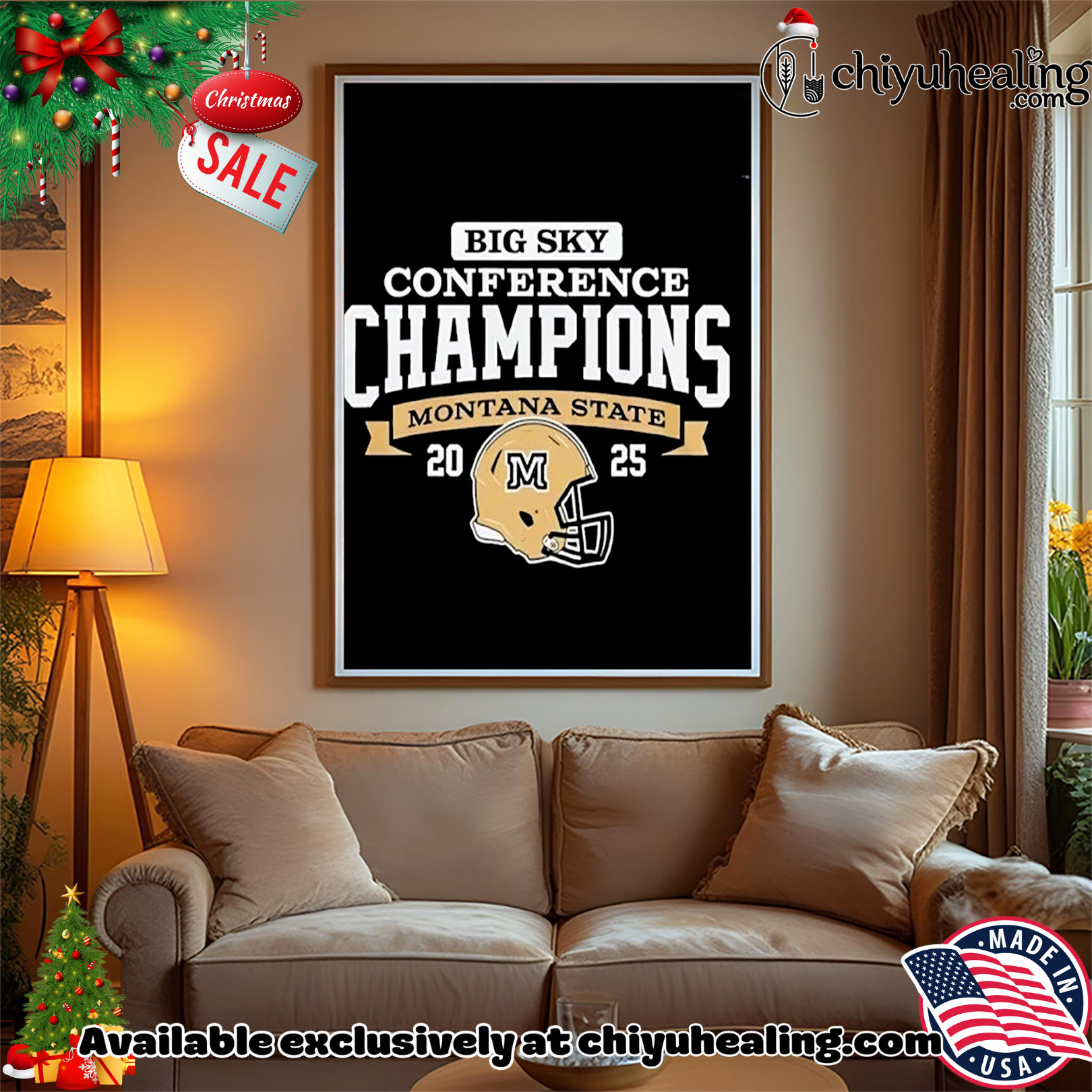 Montana State Football 2025 Big Sky Conference Champions classic Christmas ornament, Hoodie, Sweatshirt, Poster Canvas, Mug, Ornaments Montana State Football 2025 Big Sky Conference Champions classic Christmas ornament, Hoodie, Sweatshirt, Poster Canvas, Mug, Ornaments