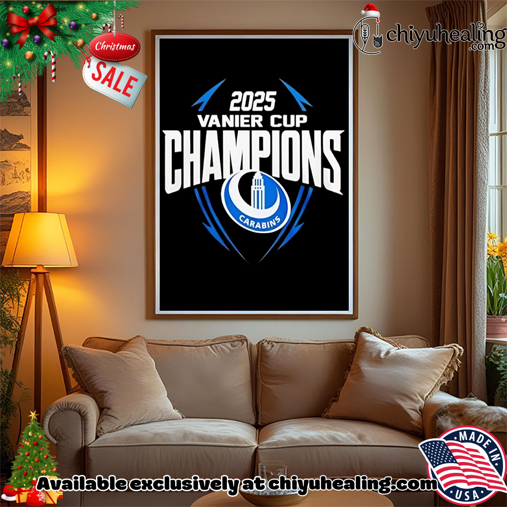 Montreal Carabins 2025 Vanier Cup Champions Christmas ornament, Hoodie, Sweatshirt, Poster Canvas, Mug, Ornaments Montreal Carabins 2025 Vanier Cup Champions Christmas ornament, Hoodie, Sweatshirt, Poster Canvas, Mug, Ornaments