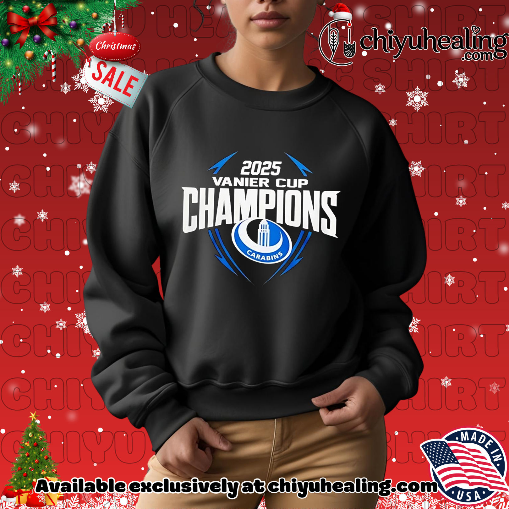 Montreal Carabins 2025 Vanier Cup Champions Christmas ornament, Hoodie, Sweatshirt, Poster Canvas, Mug, Ornaments 2 Montreal Carabins 2025 Vanier Cup Champions Christmas ornament, Hoodie, Sweatshirt, Poster Canvas, Mug, Ornaments