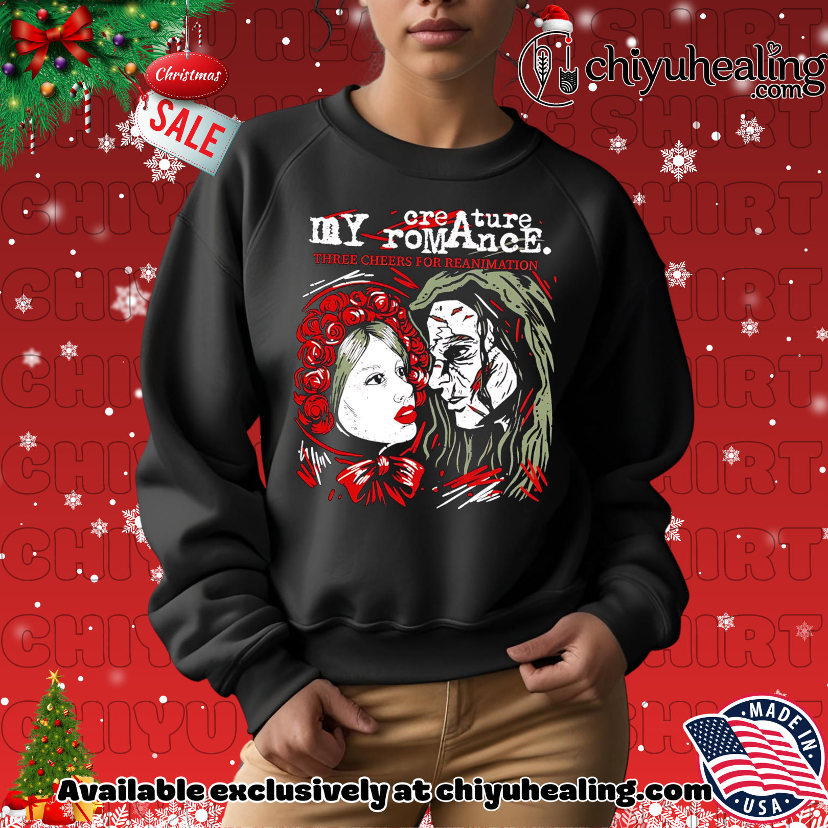 My Creature Romance three cheers for reanimation shirt, Hoodie, Sweatshirt, Poster Canvas, Mug, Ornaments My Creature Romance three cheers for reanimation shirt, Hoodie, Sweatshirt, Poster Canvas, Mug, Ornaments