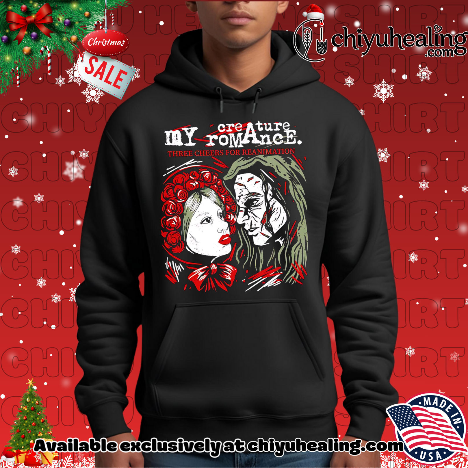 My Creature Romance three cheers for reanimation shirt, Hoodie, Sweatshirt, Poster Canvas, Mug, Ornaments 2 My Creature Romance three cheers for reanimation shirt, Hoodie, Sweatshirt, Poster Canvas, Mug, Ornaments