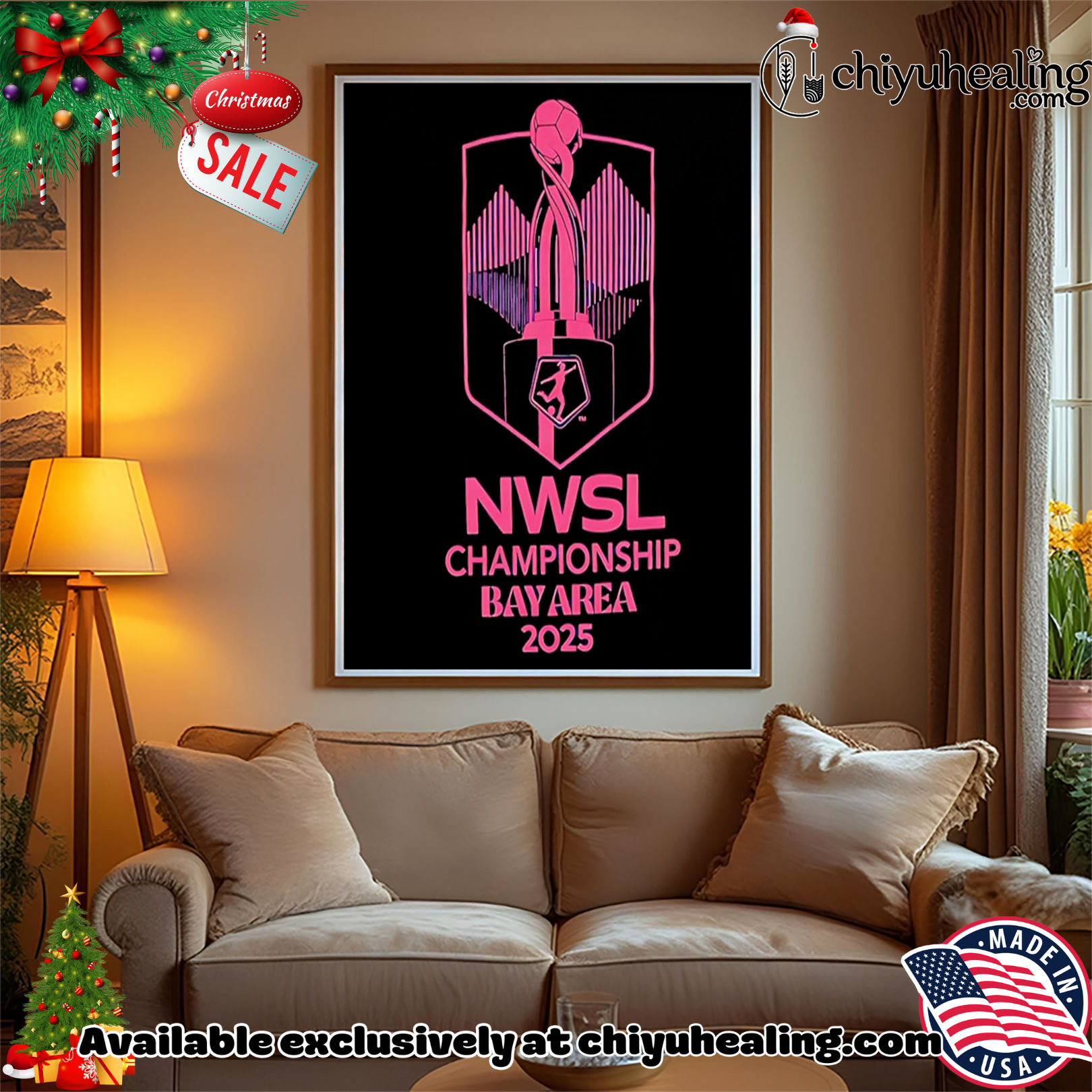 NWSL 2025 Championship design banner shirt, Hoodie, Sweatshirt, Poster Canvas, Mug, Ornaments NWSL 2025 Championship design banner shirt, Hoodie, Sweatshirt, Poster Canvas, Mug, Ornaments