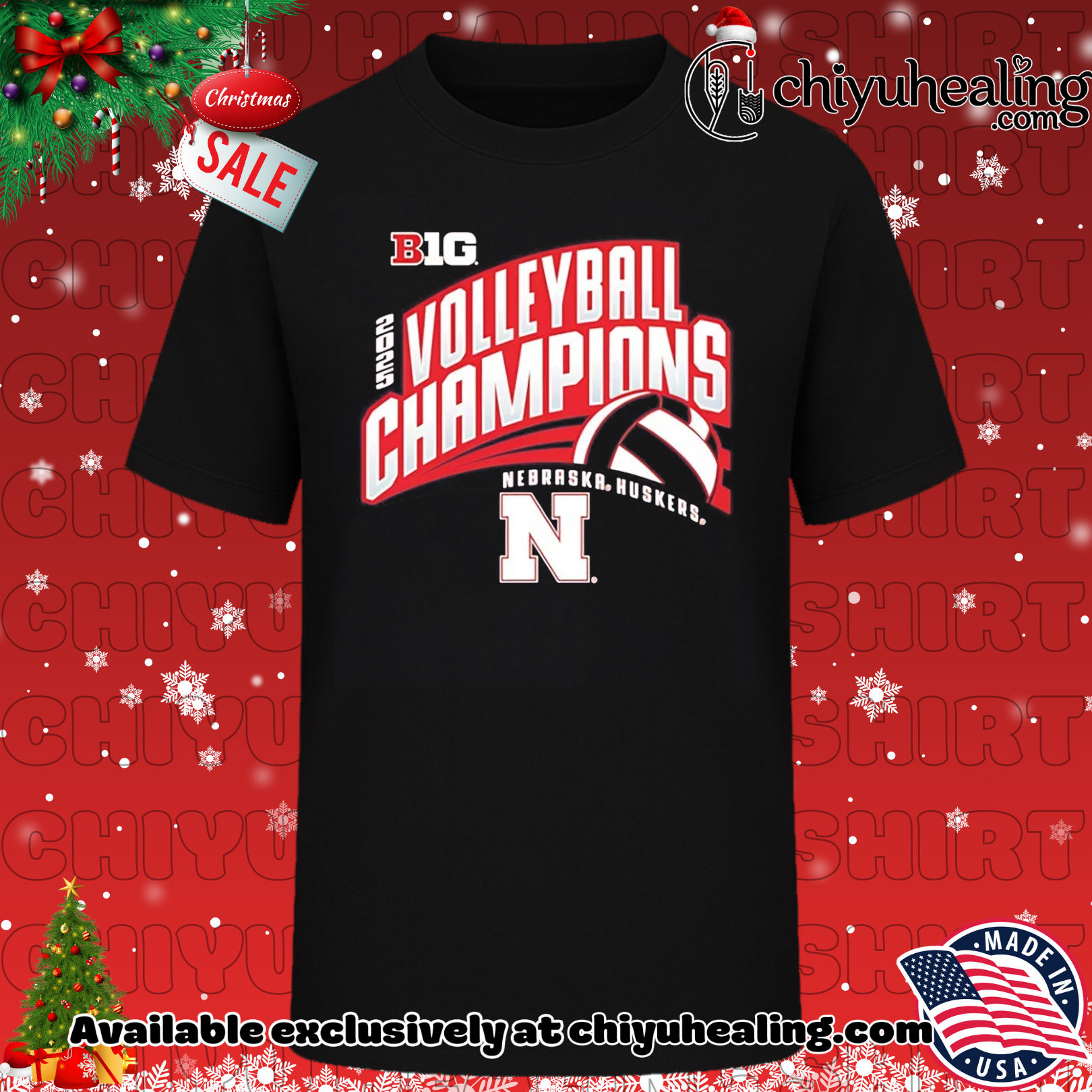 Nebraska Huskers 2025 Big 10 Women's Volleyball Regular Season Champions Locker Room shirt, Hoodie, Sweatshirt, Poster Canvas, Mug, Ornaments 6 Nebraska Huskers 2025 Big 10 Women's Volleyball Regular Season Champions Locker Room shirt, Hoodie, Sweatshirt, Poster Canvas, Mug, Ornaments