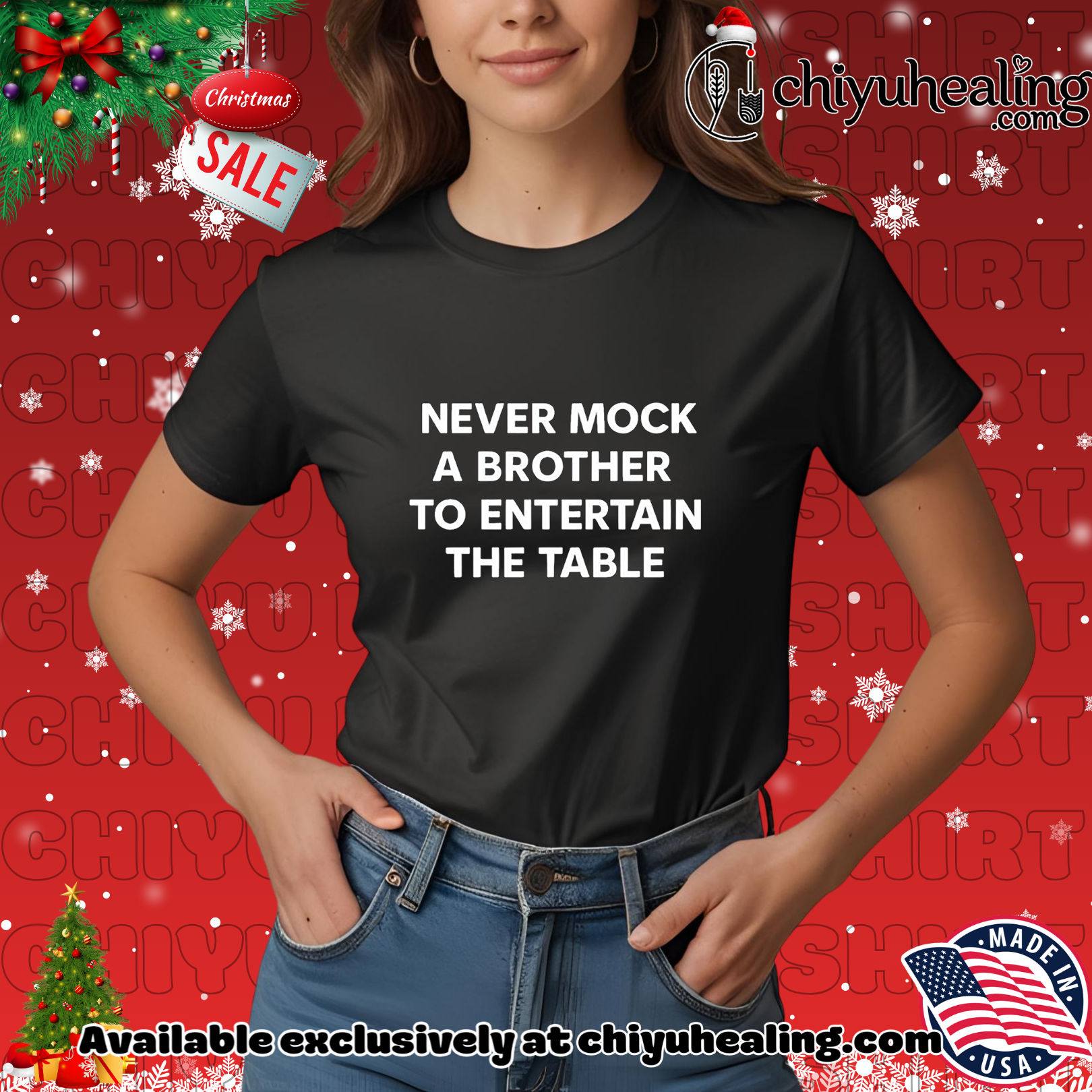 Never mock a brother to entertain the table Christmas ornament, Hoodie, Sweatshirt, Poster Canvas, Mug, Ornaments 7 Never mock a brother to entertain the table Christmas ornament, Hoodie, Sweatshirt, Poster Canvas, Mug, Ornaments