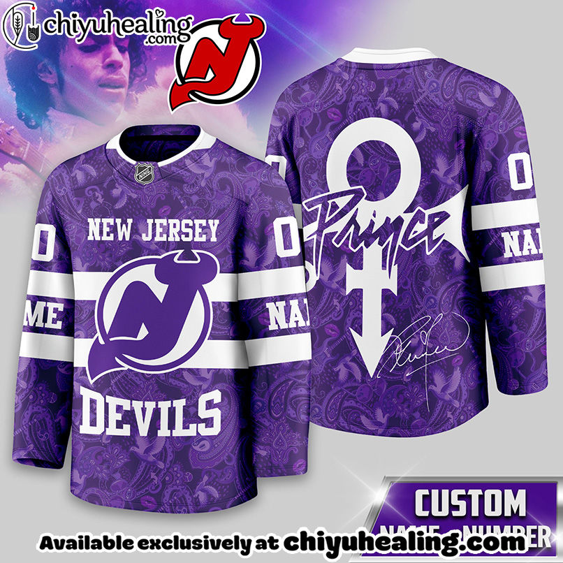 New Jersey Devils - Premium NHL Prince Hockey Jersey