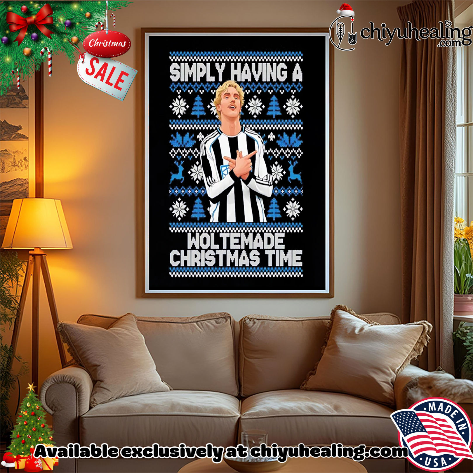 Newcastle Simply Having a Woltemade Christmas Time shirt, Hoodie, Sweatshirt, Poster Canvas, Mug, Ornaments Newcastle Simply Having a Woltemade Christmas Time shirt, Hoodie, Sweatshirt, Poster Canvas, Mug, Ornaments