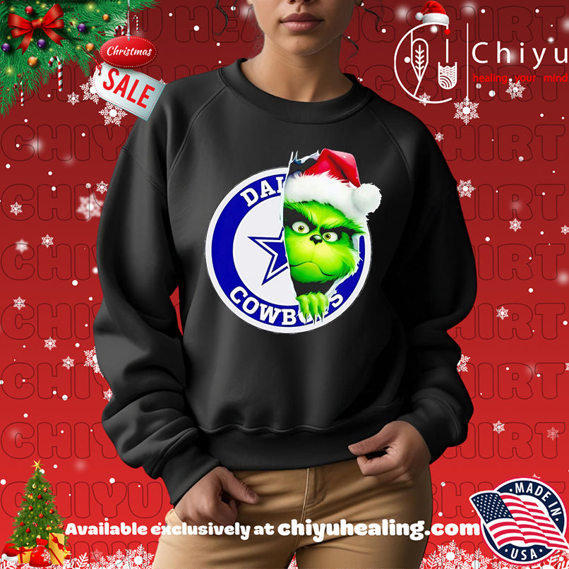 Nice Grinch Peeking Through Dallas Cowboys Christmas Holiday shirt, Hoodie, Sweatshirt, Poster Canvas, Mug, Ornaments Nice Grinch Peeking Through Dallas Cowboys Christmas Holiday shirt, Hoodie, Sweatshirt, Poster Canvas, Mug, Ornaments