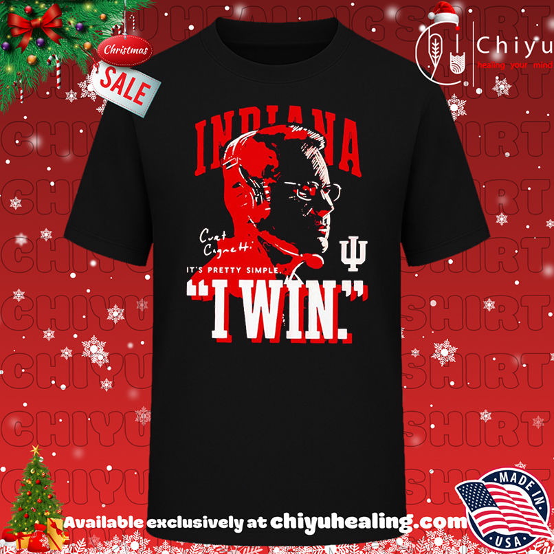 Nice Kalen Jackson Coach Bob Knight Indiana It's Pretty Simple I Win shirt, Hoodie, Sweatshirt, Poster Canvas, Mug, Ornaments