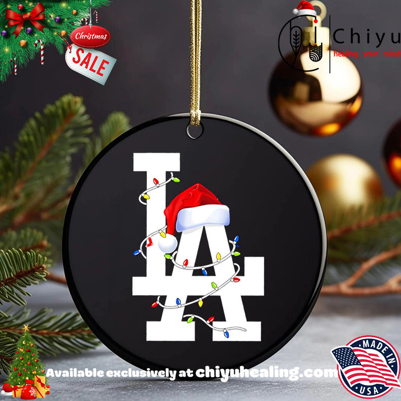 Nice Merry LA Dodgers Christmas lights shirt, Hoodie, Sweatshirt, Poster Canvas, Mug, Ornaments 5 Nice Merry LA Dodgers Christmas lights shirt, Hoodie, Sweatshirt, Poster Canvas, Mug, Ornaments