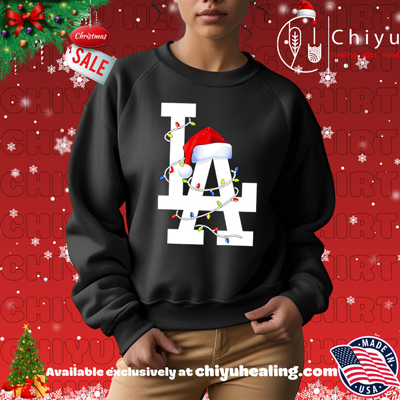 Nice Merry LA Dodgers Christmas lights shirt, Hoodie, Sweatshirt, Poster Canvas, Mug, Ornaments Nice Merry LA Dodgers Christmas lights shirt, Hoodie, Sweatshirt, Poster Canvas, Mug, Ornaments