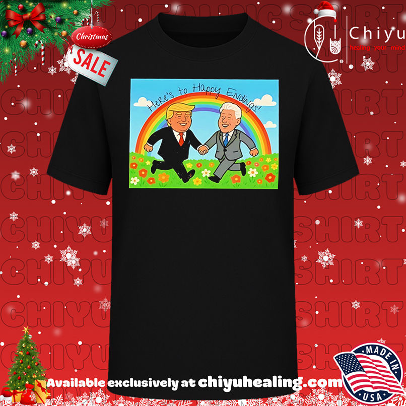 Official Donald Trump bill clinton happy ending shirt, Hoodie, Sweatshirt, Poster Canvas, Mug, Ornaments