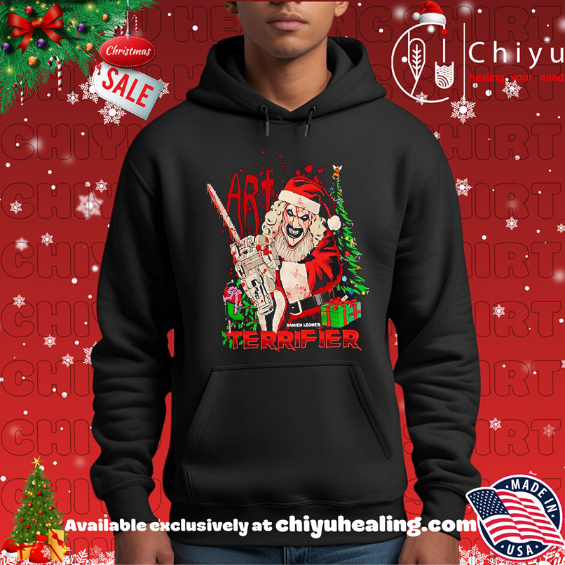 Official Terrifier 3 Art the Clown Christmas shirt, Hoodie, Sweatshirt, Poster Canvas, Mug, Ornaments 2 Official Terrifier 3 Art the Clown Christmas shirt, Hoodie, Sweatshirt, Poster Canvas, Mug, Ornaments