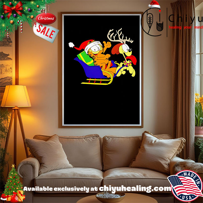 Official The Fat Cat Santa Riding Reindeer Odie shirt, Hoodie, Sweatshirt, Poster Canvas, Mug, Ornaments Official The Fat Cat Santa Riding Reindeer Odie shirt, Hoodie, Sweatshirt, Poster Canvas, Mug, Ornaments
