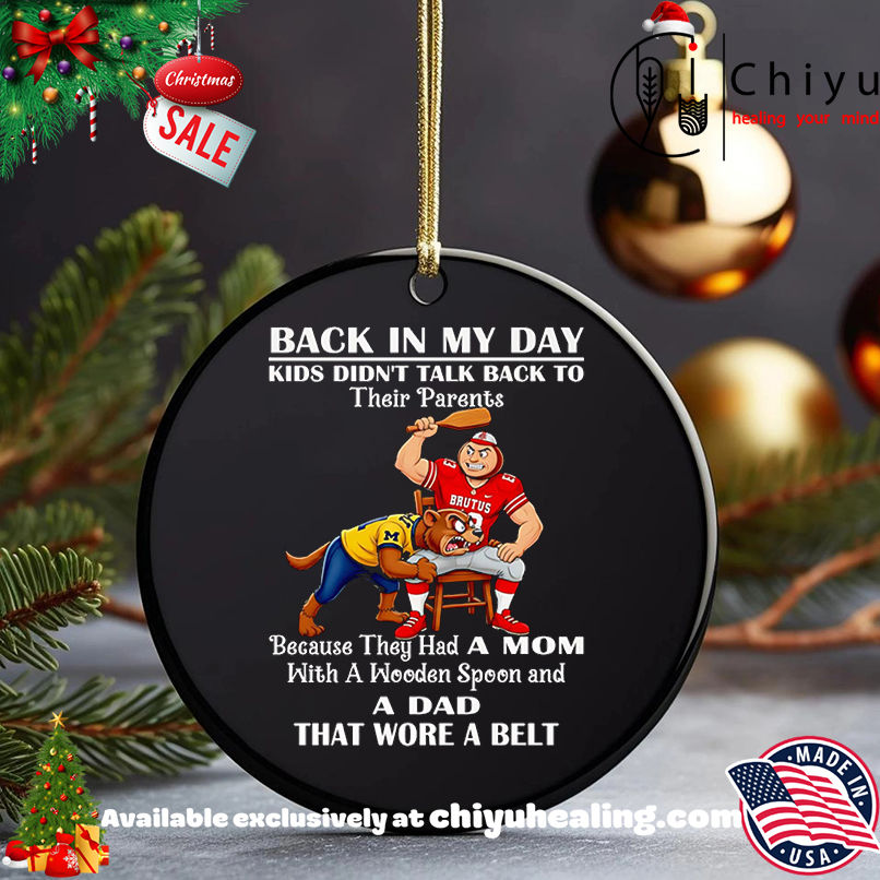 Ohio State Buckeyes Back In My Day Kids Didn't Talk Back To Their Parents Because They Had A Mom With A Wooden Spoon Shirt, Hoodie, Sweatshirt, Poster Canvas, Mug, Ornaments 5 Ohio State Buckeyes Back In My Day Kids Didn't Talk Back To Their Parents Because They Had A Mom With A Wooden Spoon Shirt, Hoodie, Sweatshirt, Poster Canvas, Mug, Ornaments