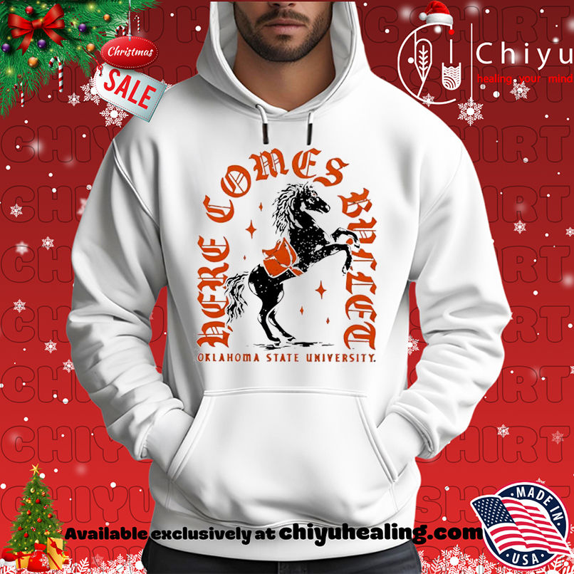Oklahoma State University Here Comes Bullet horse shirt, Hoodie, Sweatshirt, Poster Canvas, Mug, Ornaments 2 Oklahoma State University Here Comes Bullet horse shirt, Hoodie, Sweatshirt, Poster Canvas, Mug, Ornaments