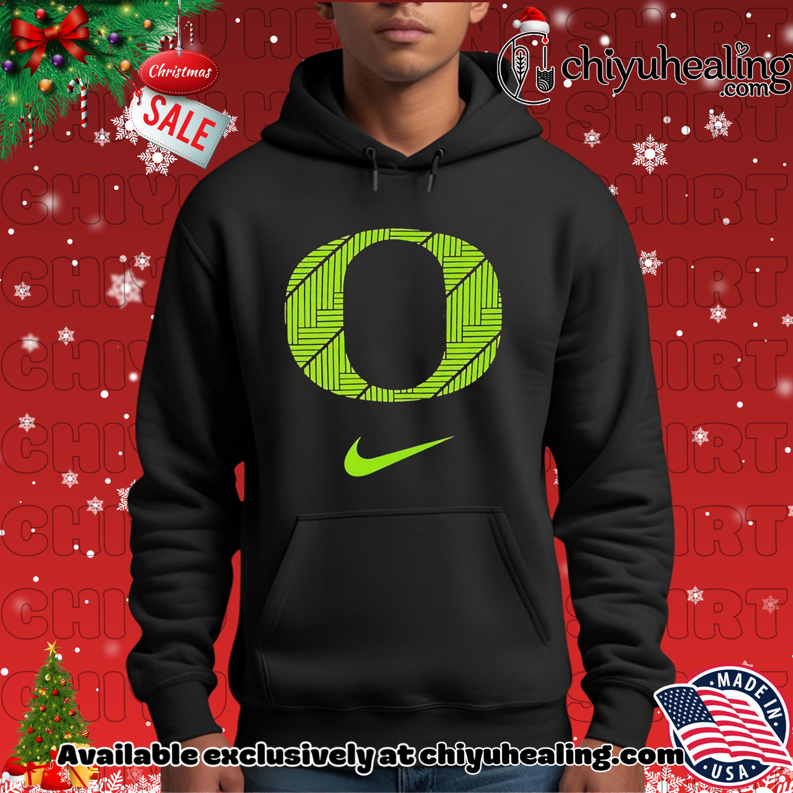 Oregon Ducks Ohana logo Christmas ornament, Hoodie, Sweatshirt, Poster Canvas, Mug, Ornaments