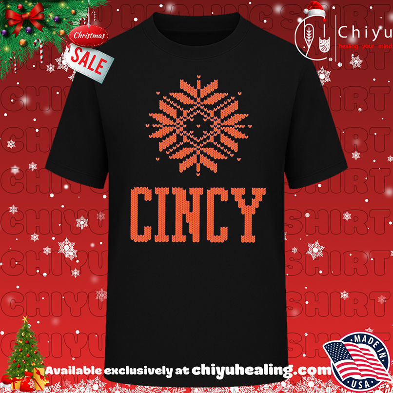 Original Cincy Snowflake shirt, Hoodie, Sweatshirt, Poster Canvas, Mug, Ornaments