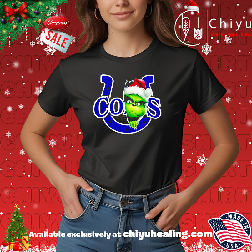 Original Grinch Peeking Through Indianapolis Colts Christmas Holiday shirt, Hoodie, Sweatshirt, Poster Canvas, Mug, Ornaments 7 Original Grinch Peeking Through Indianapolis Colts Christmas Holiday shirt, Hoodie, Sweatshirt, Poster Canvas, Mug, Ornaments