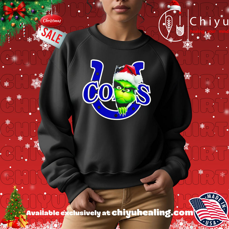 Original Grinch Peeking Through Indianapolis Colts Christmas Holiday shirt, Hoodie, Sweatshirt, Poster Canvas, Mug, Ornaments Original Grinch Peeking Through Indianapolis Colts Christmas Holiday shirt, Hoodie, Sweatshirt, Poster Canvas, Mug, Ornaments