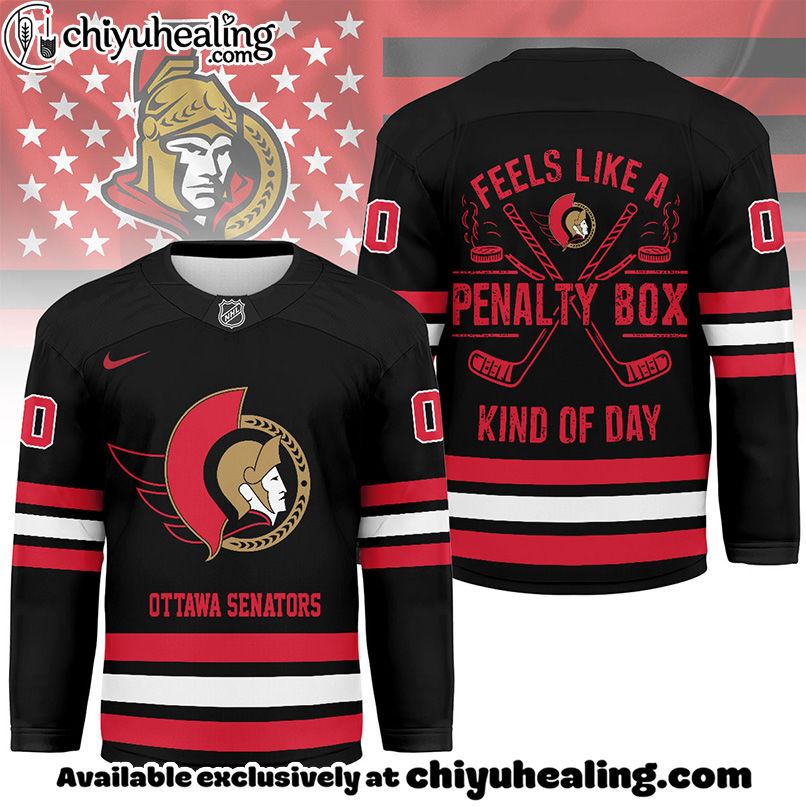 Ottawa Senators - Premium NHL Feels Like a Penalty Day Long Jersey