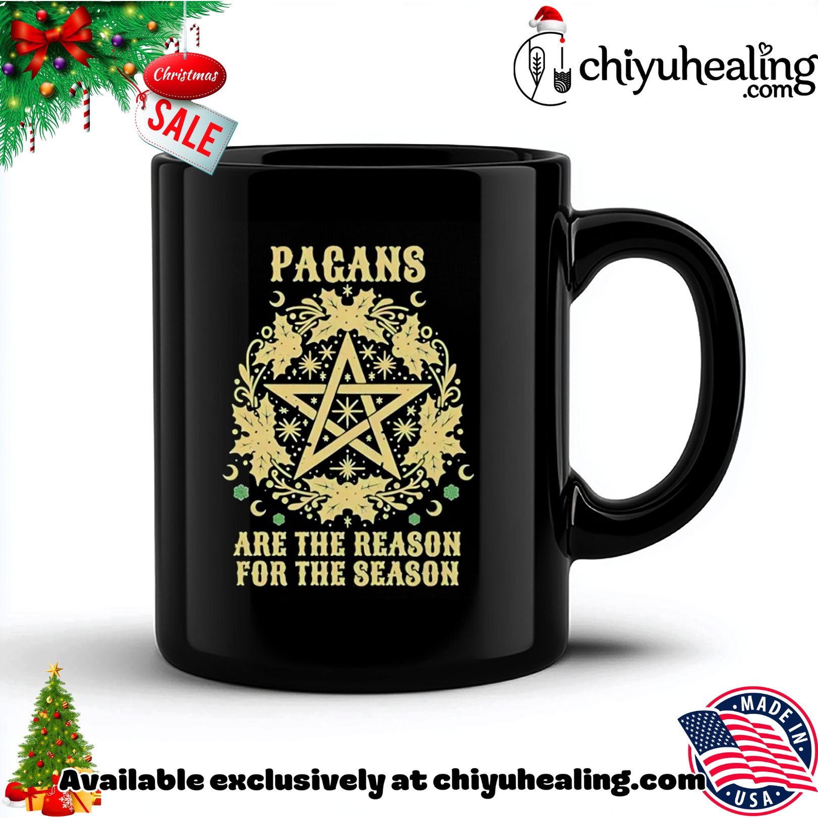 Pagans are the reason for the season Pentagram Christmas shirt, Hoodie, Sweatshirt, Poster Canvas, Mug, Ornaments 6 Pagans are the reason for the season Pentagram Christmas shirt, Hoodie, Sweatshirt, Poster Canvas, Mug, Ornaments