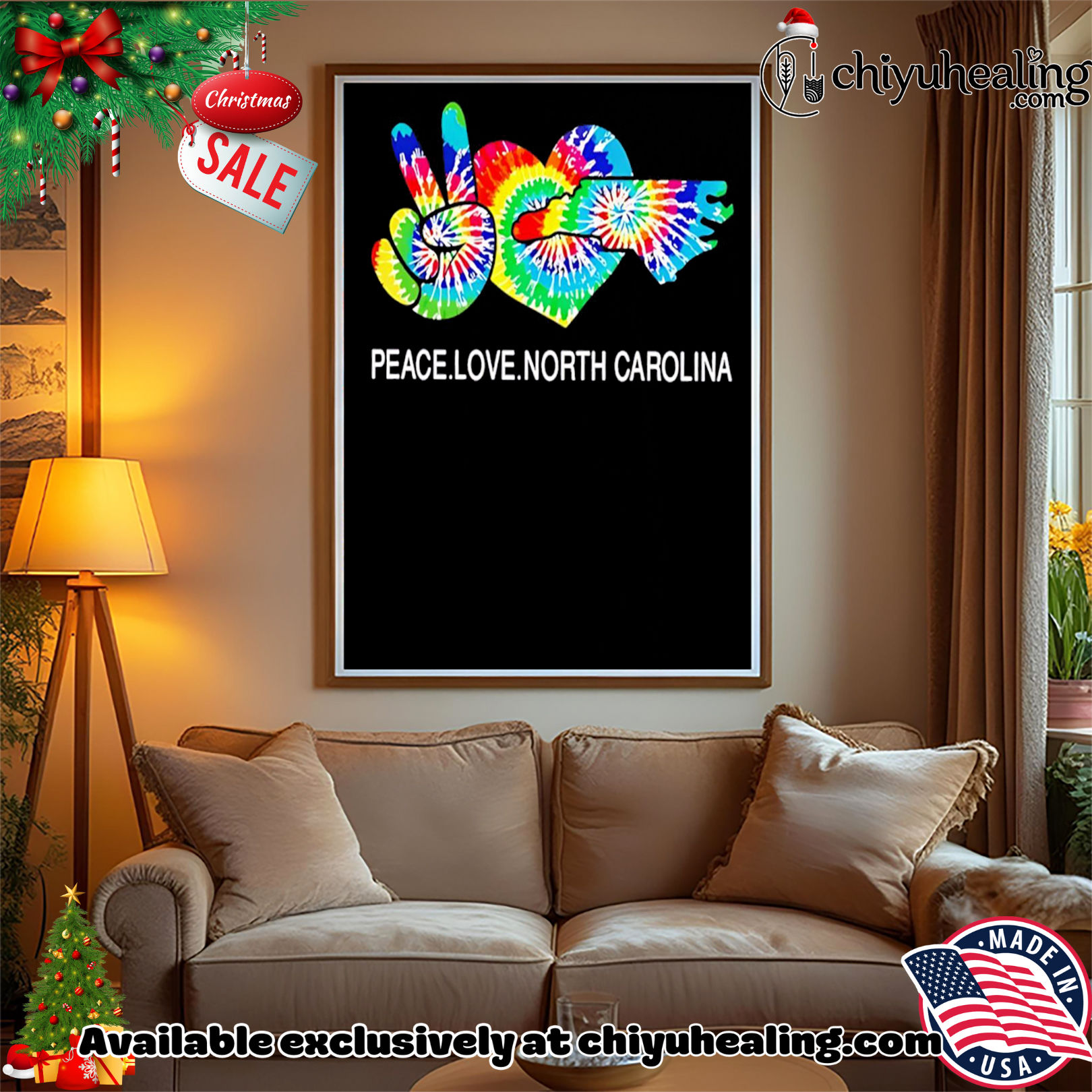 Peace Love North Carolina pride shirt, Hoodie, Sweatshirt, Poster Canvas, Mug, Ornaments Peace Love North Carolina pride shirt, Hoodie, Sweatshirt, Poster Canvas, Mug, Ornaments