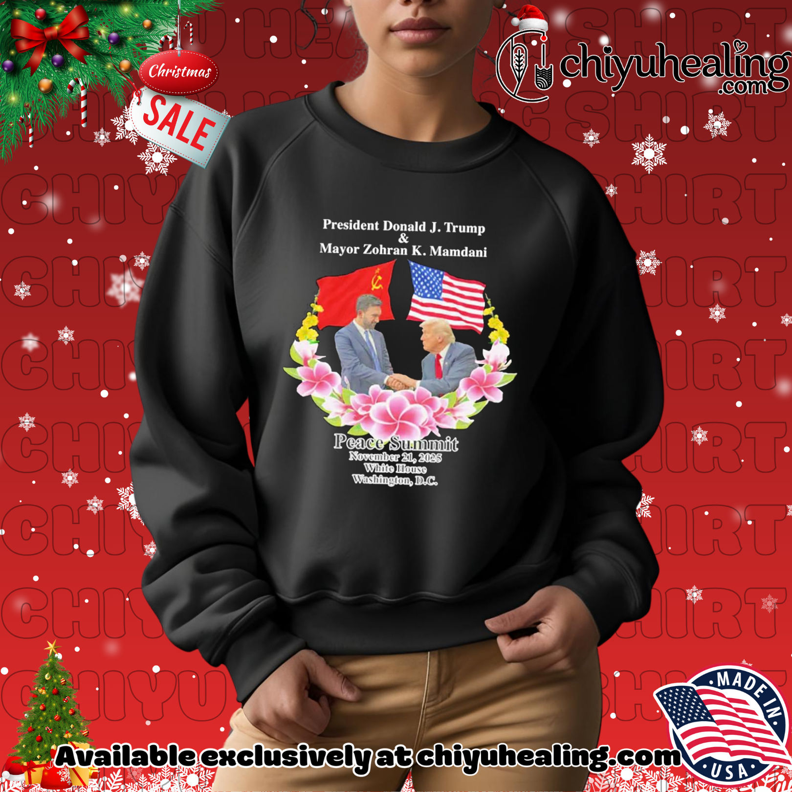 Peace Summit Donald J Trump and Zohran K Mamdani shirt, Hoodie, Sweatshirt, Poster Canvas, Mug, Ornaments Peace Summit Donald J Trump and Zohran K Mamdani shirt, Hoodie, Sweatshirt, Poster Canvas, Mug, Ornaments