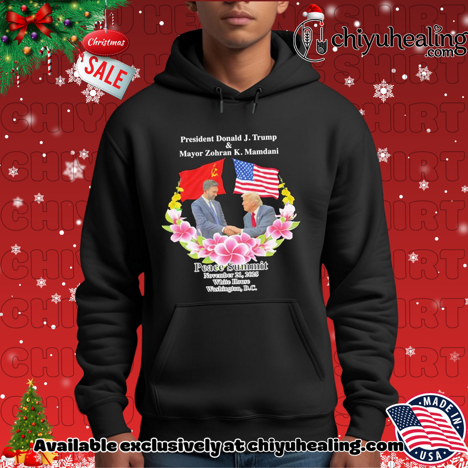 Peace Summit Donald J Trump and Zohran K Mamdani shirt, Hoodie, Sweatshirt, Poster Canvas, Mug, Ornaments 2 Peace Summit Donald J Trump and Zohran K Mamdani shirt, Hoodie, Sweatshirt, Poster Canvas, Mug, Ornaments