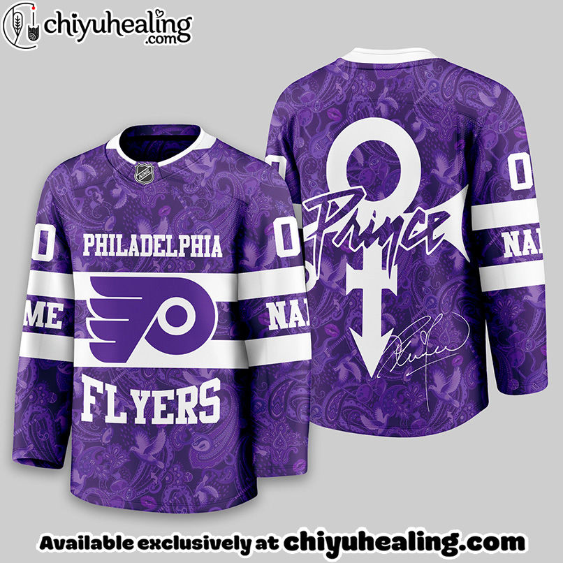 Philadelphia Flyers - Premium NHL Prince Hockey Jersey Philadelphia Flyers - Premium NHL Prince Hockey Jersey