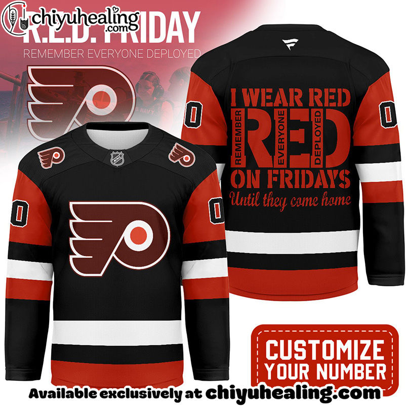 Philadelphia Flyers - Premium NHL Red Friday Hockey Jersey