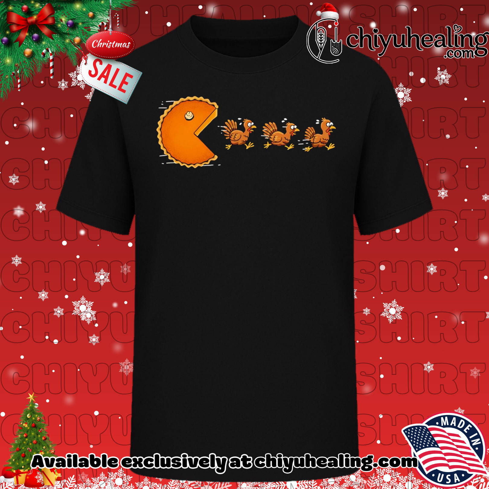 Pie-Man Thanksgiving shirt, Hoodie, Sweatshirt, Poster Canvas, Mug, Ornaments