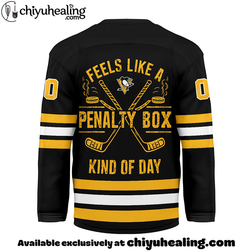Pittsburgh Penguins - Premium NHL Feels Like a Penalty Day Long Jersey