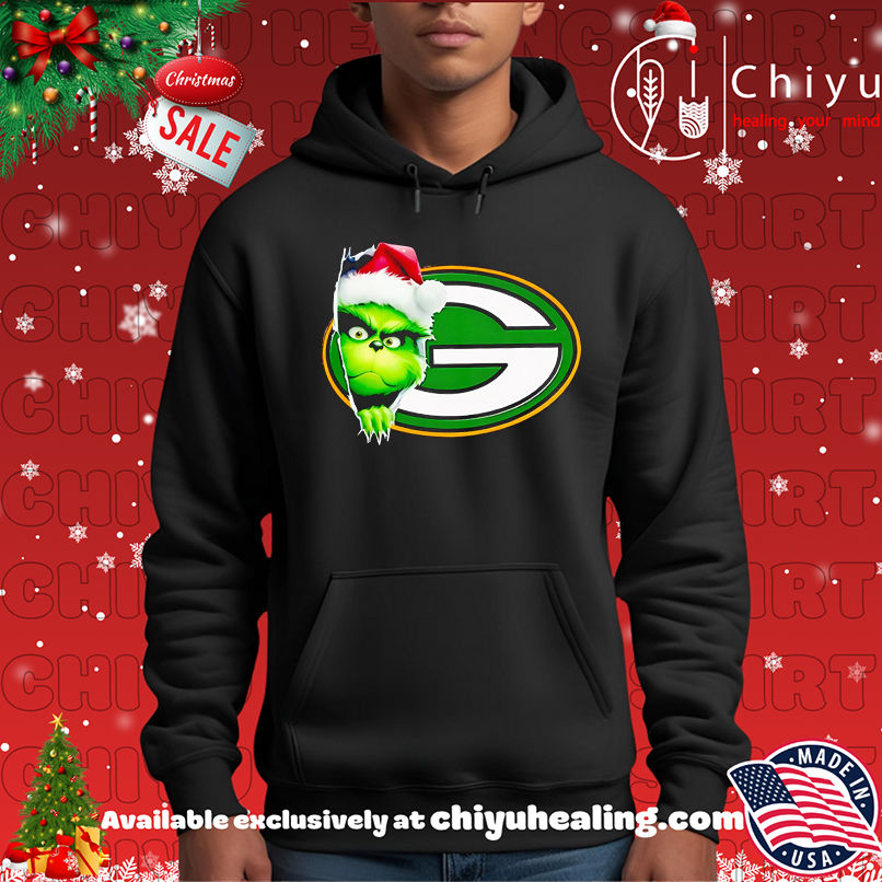 Premium Grinch Peeking Through Green Bay Packers Christmas Holiday shirt, Hoodie, Sweatshirt, Poster Canvas, Mug, Ornaments 2 Premium Grinch Peeking Through Green Bay Packers Christmas Holiday shirt, Hoodie, Sweatshirt, Poster Canvas, Mug, Ornaments