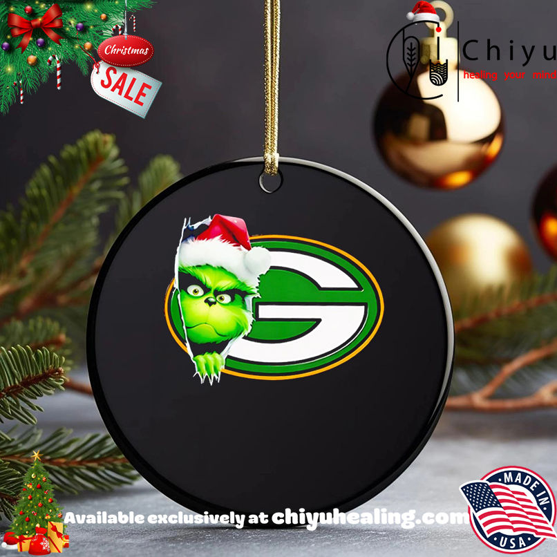Premium Grinch Peeking Through Green Bay Packers Christmas Holiday shirt, Hoodie, Sweatshirt, Poster Canvas, Mug, Ornaments 5 Premium Grinch Peeking Through Green Bay Packers Christmas Holiday shirt, Hoodie, Sweatshirt, Poster Canvas, Mug, Ornaments