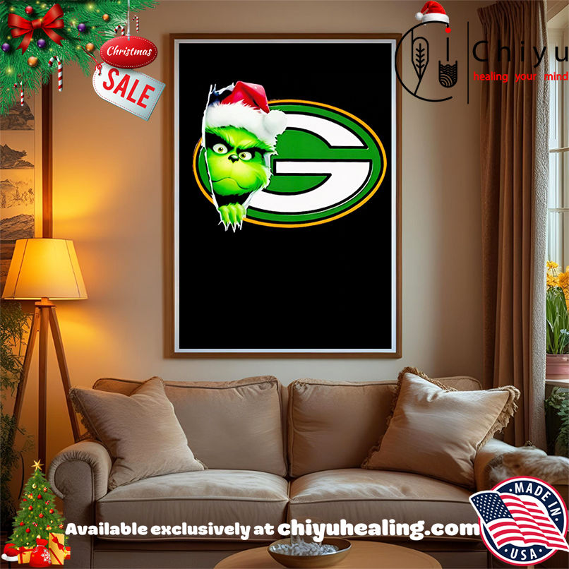 Premium Grinch Peeking Through Green Bay Packers Christmas Holiday shirt, Hoodie, Sweatshirt, Poster Canvas, Mug, Ornaments Premium Grinch Peeking Through Green Bay Packers Christmas Holiday shirt, Hoodie, Sweatshirt, Poster Canvas, Mug, Ornaments