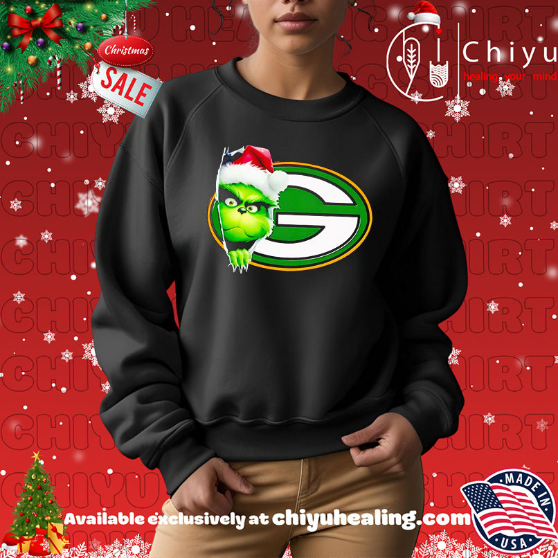 Premium Grinch Peeking Through Green Bay Packers Christmas Holiday shirt, Hoodie, Sweatshirt, Poster Canvas, Mug, Ornaments Premium Grinch Peeking Through Green Bay Packers Christmas Holiday shirt, Hoodie, Sweatshirt, Poster Canvas, Mug, Ornaments
