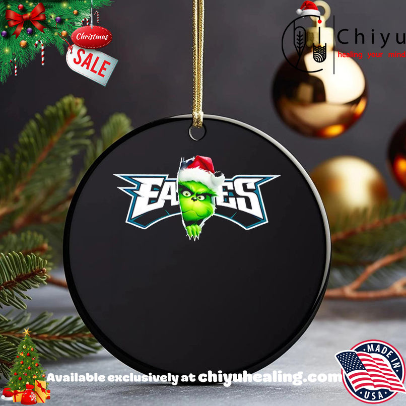 Premium Grinch Peeking Through Philadelphia Eagles Christmas Holiday shirt, Hoodie, Sweatshirt, Poster Canvas, Mug, Ornaments 5 Premium Grinch Peeking Through Philadelphia Eagles Christmas Holiday shirt, Hoodie, Sweatshirt, Poster Canvas, Mug, Ornaments