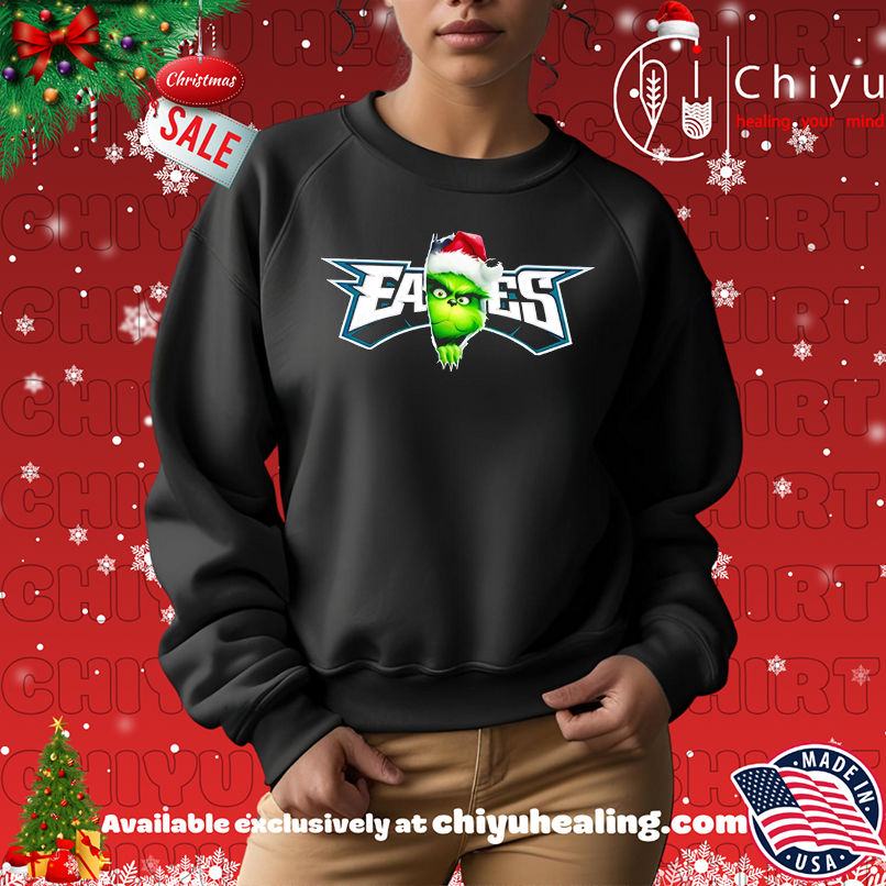 Premium Grinch Peeking Through Philadelphia Eagles Christmas Holiday shirt, Hoodie, Sweatshirt, Poster Canvas, Mug, Ornaments Premium Grinch Peeking Through Philadelphia Eagles Christmas Holiday shirt, Hoodie, Sweatshirt, Poster Canvas, Mug, Ornaments