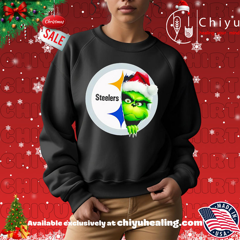 Premium Grinch Peeking Through Steelers Christmas Holiday shirt, Hoodie, Sweatshirt, Poster Canvas, Mug, Ornaments Premium Grinch Peeking Through Steelers Christmas Holiday shirt, Hoodie, Sweatshirt, Poster Canvas, Mug, Ornaments