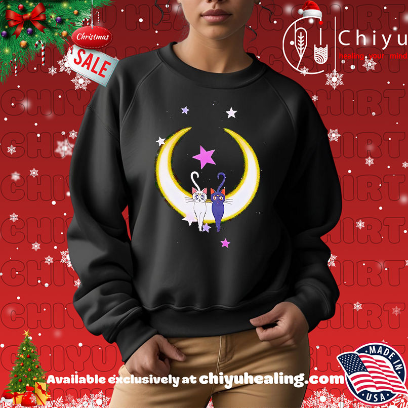 Pretty Guardian Sailor Moon Luna and Artemis Celestial shirt, Hoodie, Sweatshirt, Poster Canvas, Mug, Ornaments Pretty Guardian Sailor Moon Luna and Artemis Celestial shirt, Hoodie, Sweatshirt, Poster Canvas, Mug, Ornaments