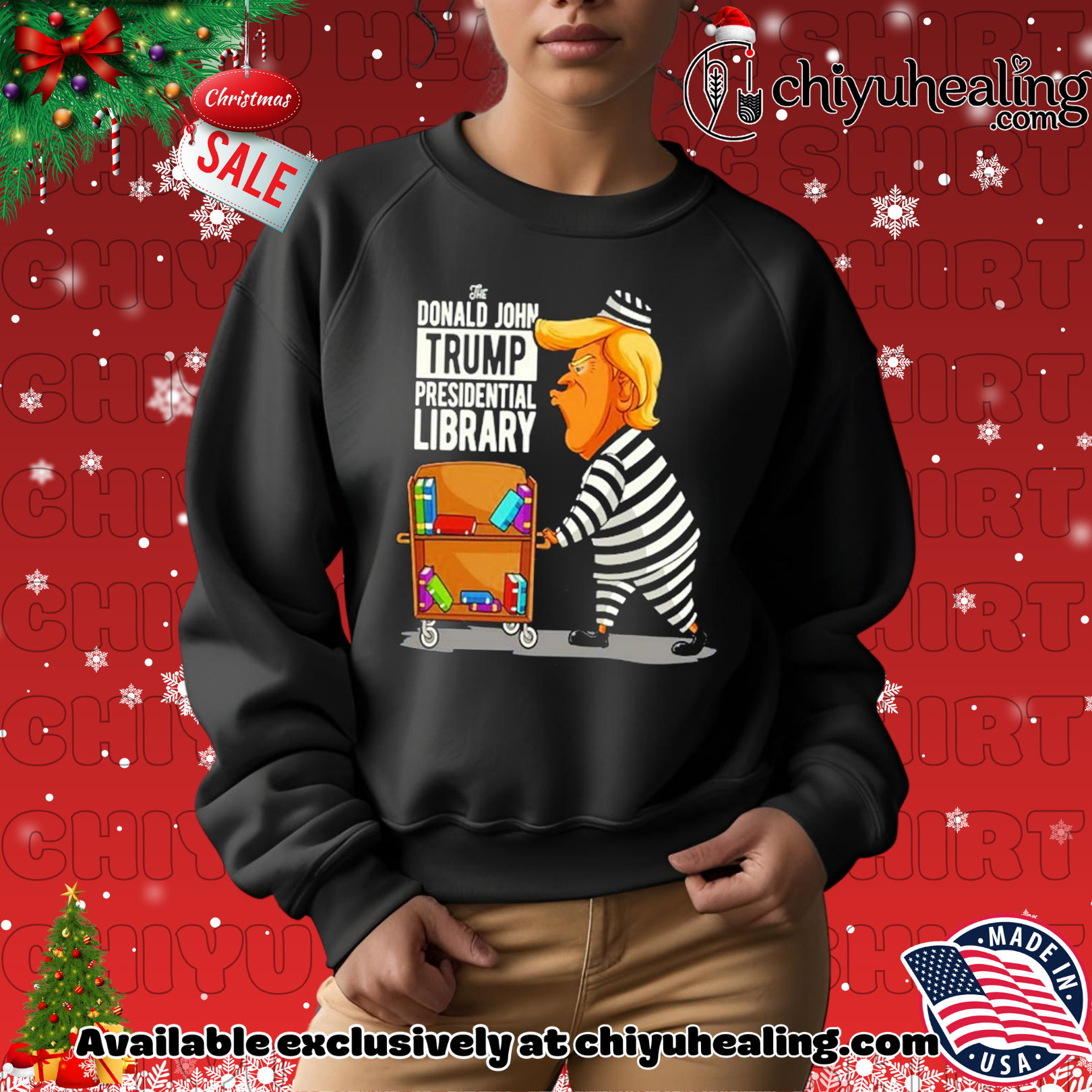 Prison Trump Presidential Library shirt, Hoodie, Sweatshirt, Poster Canvas, Mug, Ornaments Prison Trump Presidential Library shirt, Hoodie, Sweatshirt, Poster Canvas, Mug, Ornaments