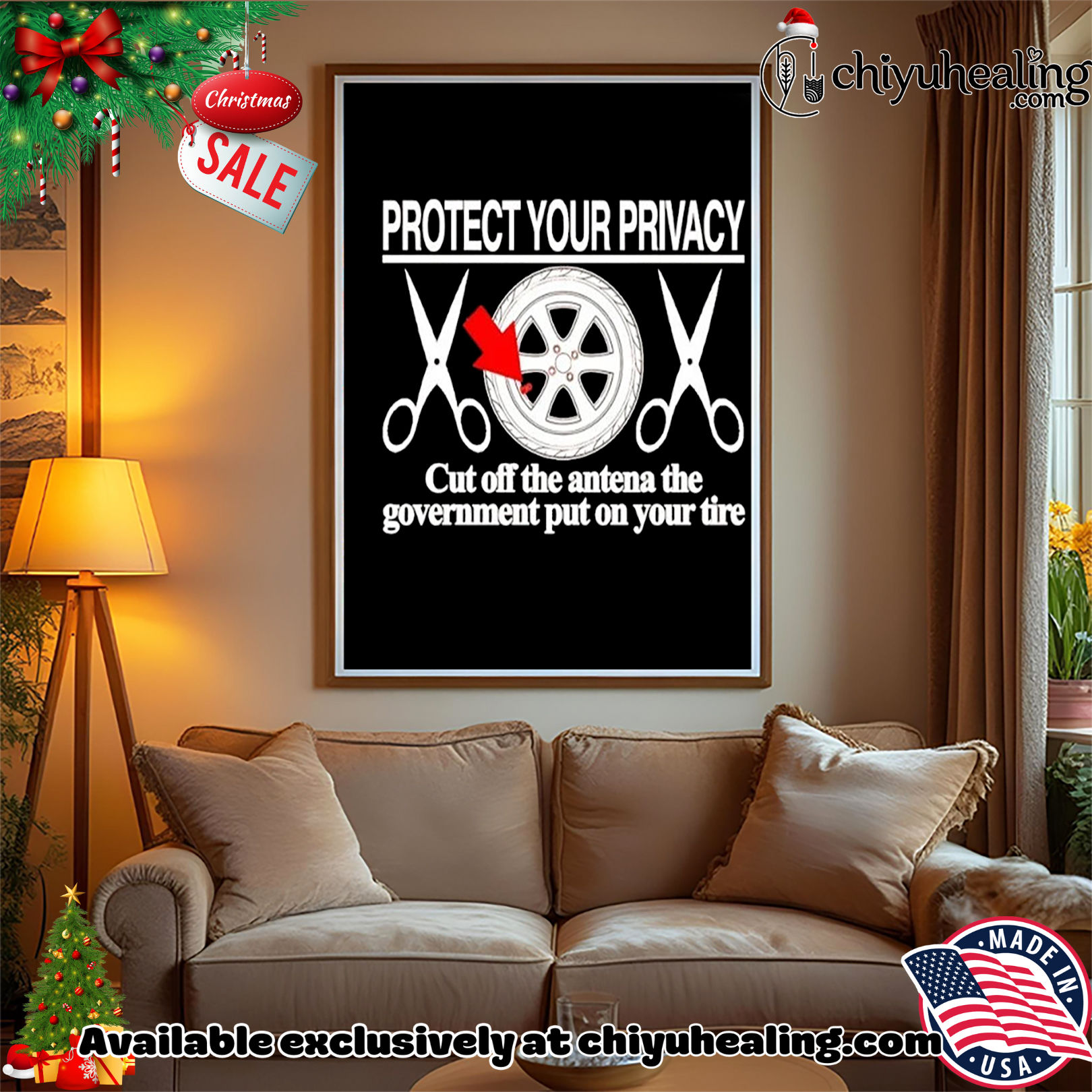 Protect your privacy cut off the antenna the government put on your tires Christmas ornament, Hoodie, Sweatshirt, Poster Canvas, Mug, Ornaments Protect your privacy cut off the antenna the government put on your tires Christmas ornament, Hoodie, Sweatshirt, Poster Canvas, Mug, Ornaments