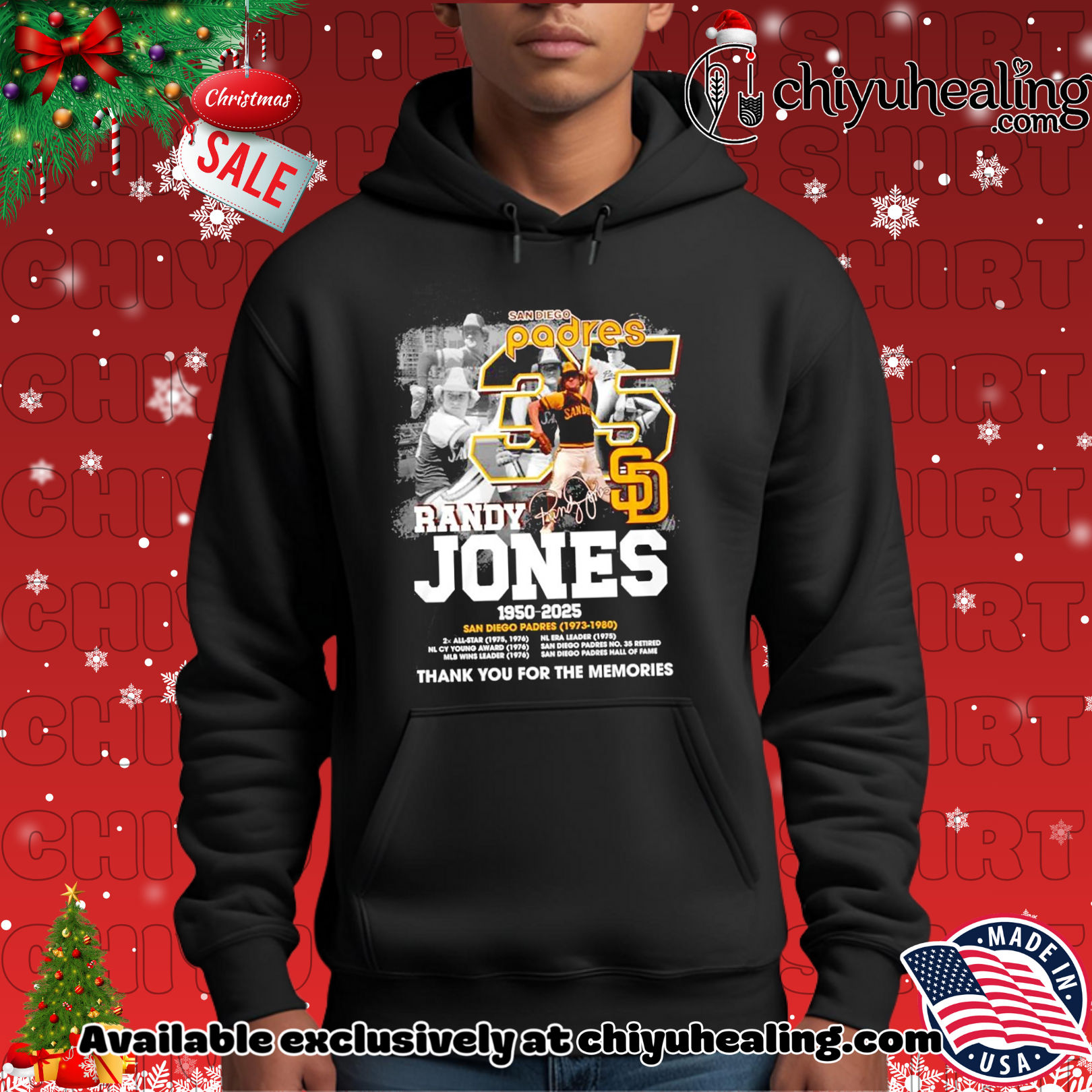 Randy Jones San Diego Padres 1950 2025 thank you for the memories shirt, Hoodie, Sweatshirt, Poster Canvas, Mug, Ornaments 2 Randy Jones San Diego Padres 1950 2025 thank you for the memories shirt, Hoodie, Sweatshirt, Poster Canvas, Mug, Ornaments