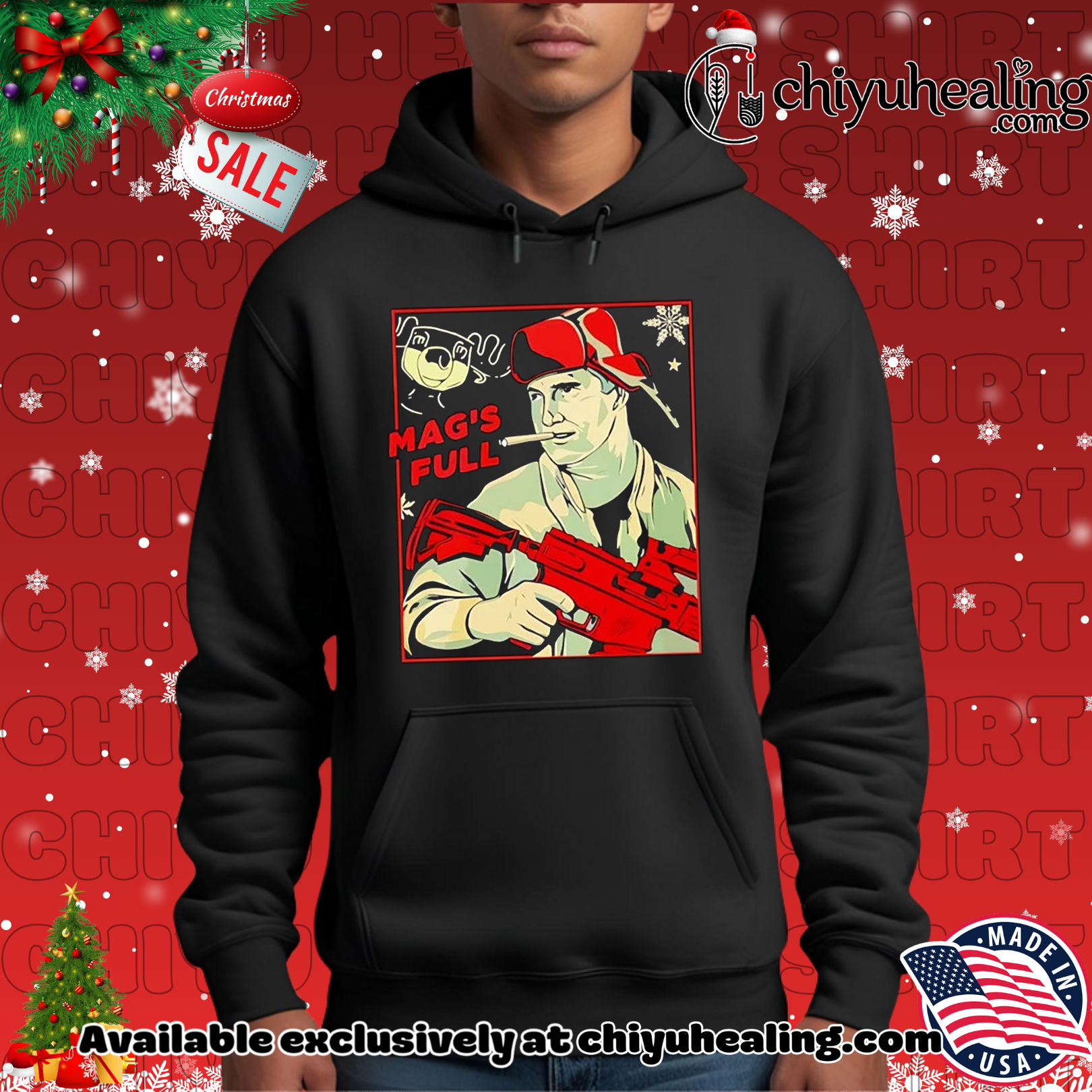 Randy Quaid Mag's Full Christmas Christmas ornament, Hoodie, Sweatshirt, Poster Canvas, Mug, Ornaments