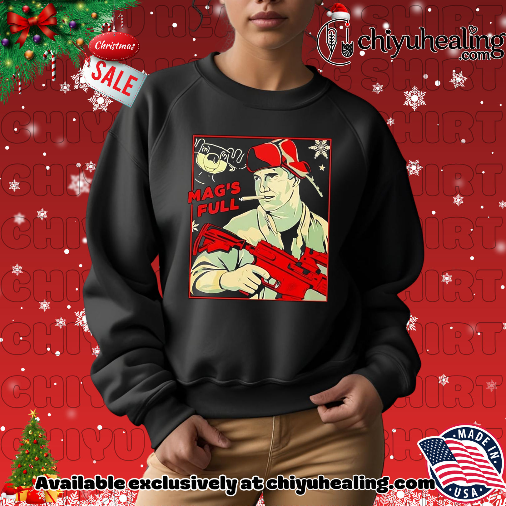 Randy Quaid Mag's Full Christmas Christmas ornament, Hoodie, Sweatshirt, Poster Canvas, Mug, Ornaments 2 Randy Quaid Mag's Full Christmas Christmas ornament, Hoodie, Sweatshirt, Poster Canvas, Mug, Ornaments