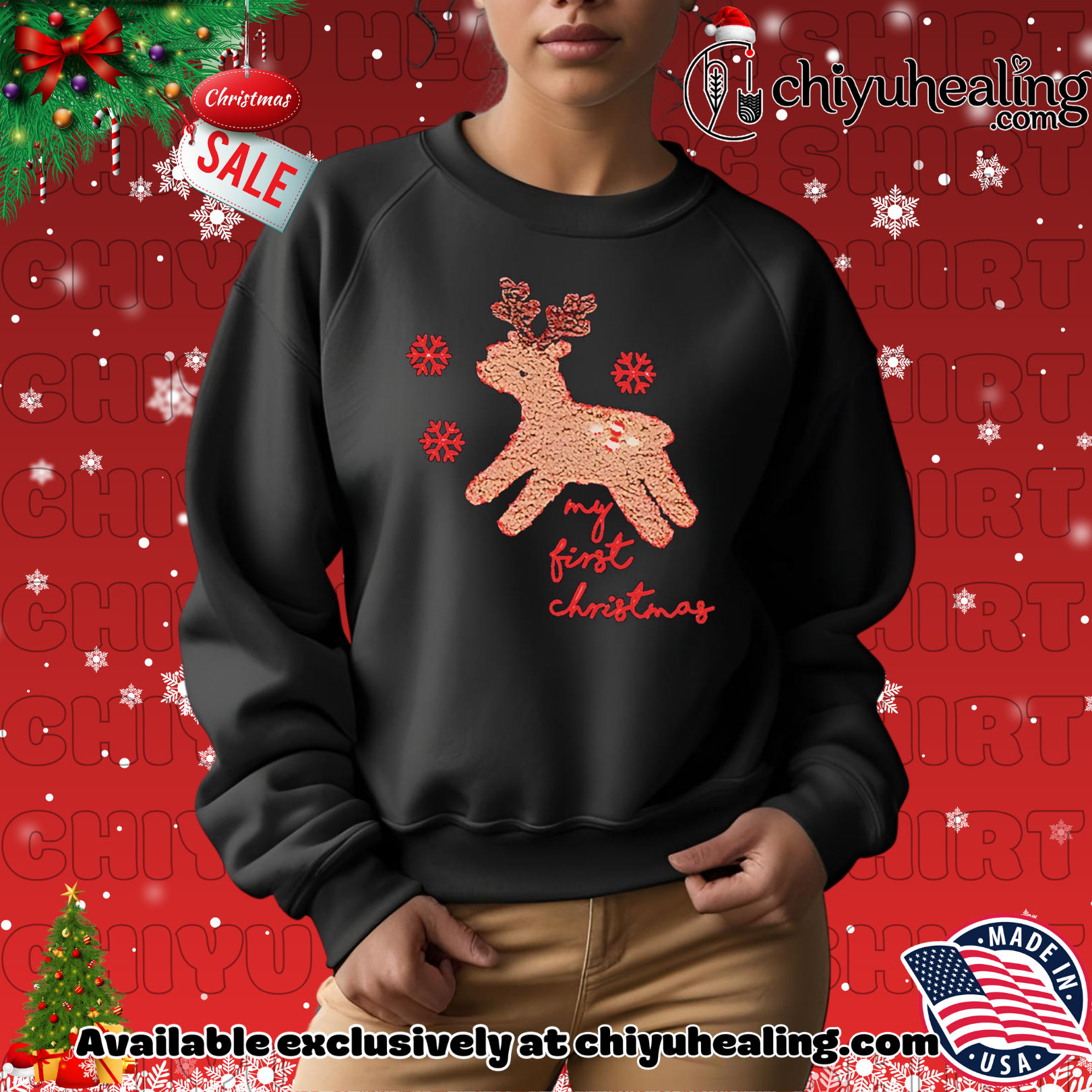 Red My First Christmas shirt, Hoodie, Sweatshirt, Poster Canvas, Mug, Ornaments Red My First Christmas shirt, Hoodie, Sweatshirt, Poster Canvas, Mug, Ornaments